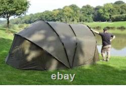 4 Man Carp Fishing Bivvy. Green Tent. 4 Berth Tent. Used Camping Equipment