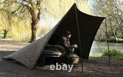 Fox Camo Tarp Carp Fishing Camping Bivvy Accessories CUM290 NEW