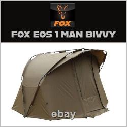 Fox Eos 1 Man Bivvy New Carp Fishing Bivvy Shelter Cum255