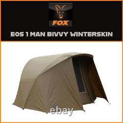 Fox Eos 1 Man Bivvy Winterskin New Carp Fishing Bivvy Accessories Cum256