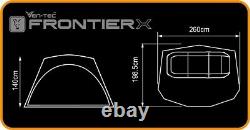 Fox Frontier X Bivvy Bivvie Fast Setup Carp Fishing Shelter CUM296