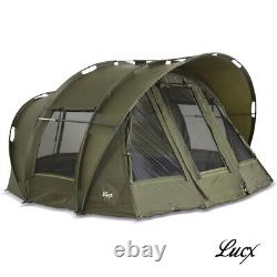 Lucx Fishing Tent 1, 2, 3 Man Carp Tent Leopard Bivvy Dome Carp Fishing Tent