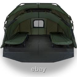 NGT XL Fortress Fishing Bivvy Large Carp Fishing Bivvy Tent 2 Man Tent