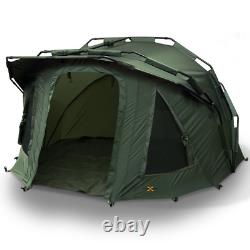 Ngt Carp Fishing 2 Man Fortress Rib Bivvy With Hood Tent Shelter Waterproof