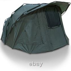 Ngt XL Fortress Bivvy With Hood Super Sized 2 Man Bivvy Carp Coarse Fishing Tent