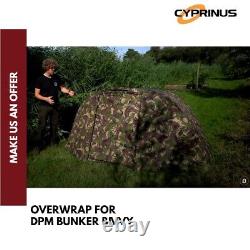 Overwrap for Cyprinus DPM4 Bunker 1 Man Carp Fishing Bivvy