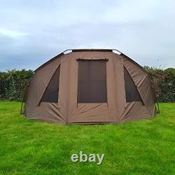 Quest Compact MK5 Carp Fishing 1-2 Man Bivvy, Day Shelter, Tent, Brolly