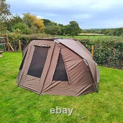 Quest Compact MK5 Carp Fishing 1-2 Man Bivvy, Day Shelter, Tent, Brolly