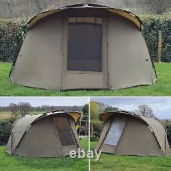 Quest EXP 2 Man Bivvy & Overwrap Carp Fishing Shelter Tackle 1 Brolly Wrap