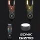 Sonik Gizmo Alarm Receiver Set 2+1 Carry Case & Bivvy Light Carp Fishing Sale